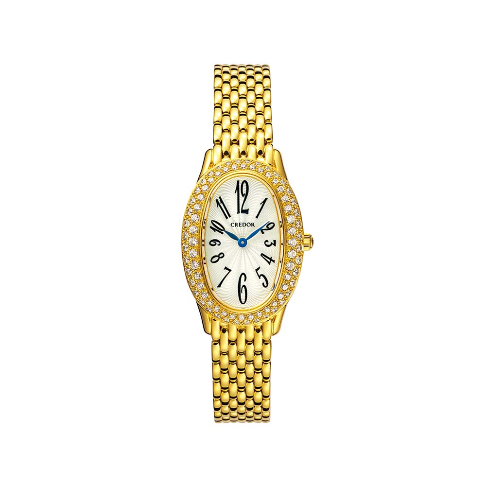 CREDOR 質屋出品【SEIKO】セイコー クレドール K18WG ダイヤ
