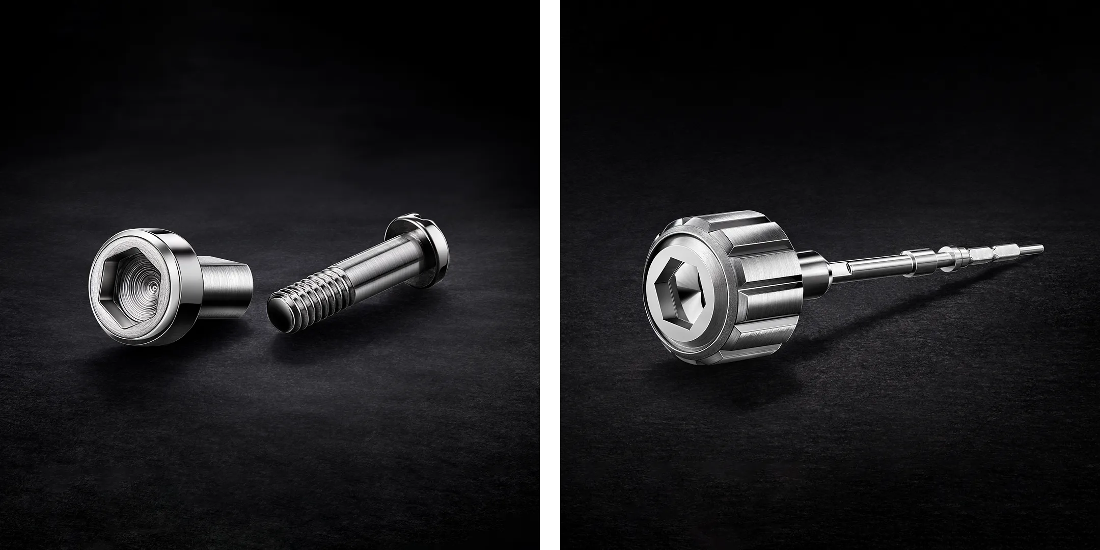 Image: screws and crown