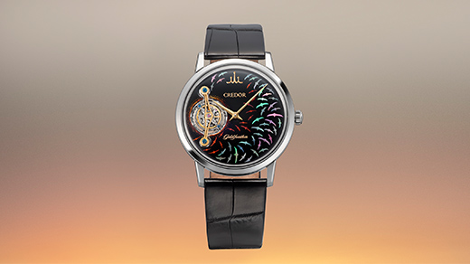 稼働 SEIKO CREDOR 腕時計 1400 ブラック文字盤 1386 43617_1.jpg