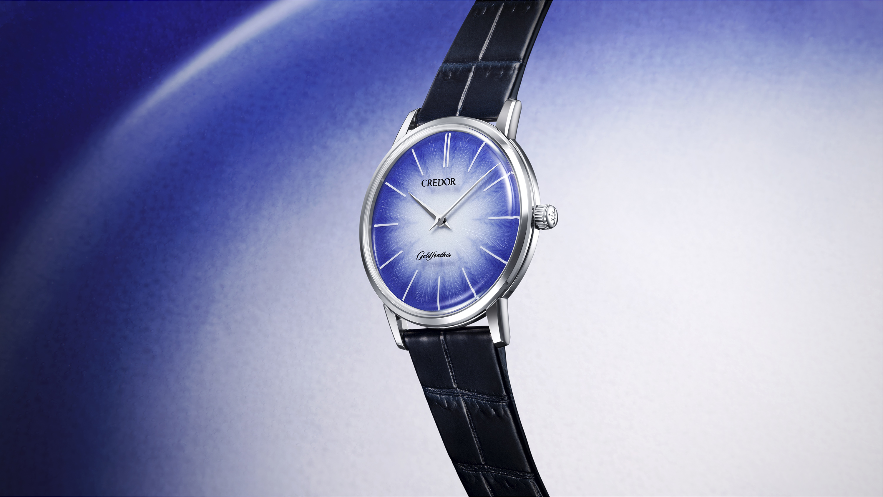 写真：ゴールドフェザー 伊万里鍋島焼ダイヤル 限定モデル